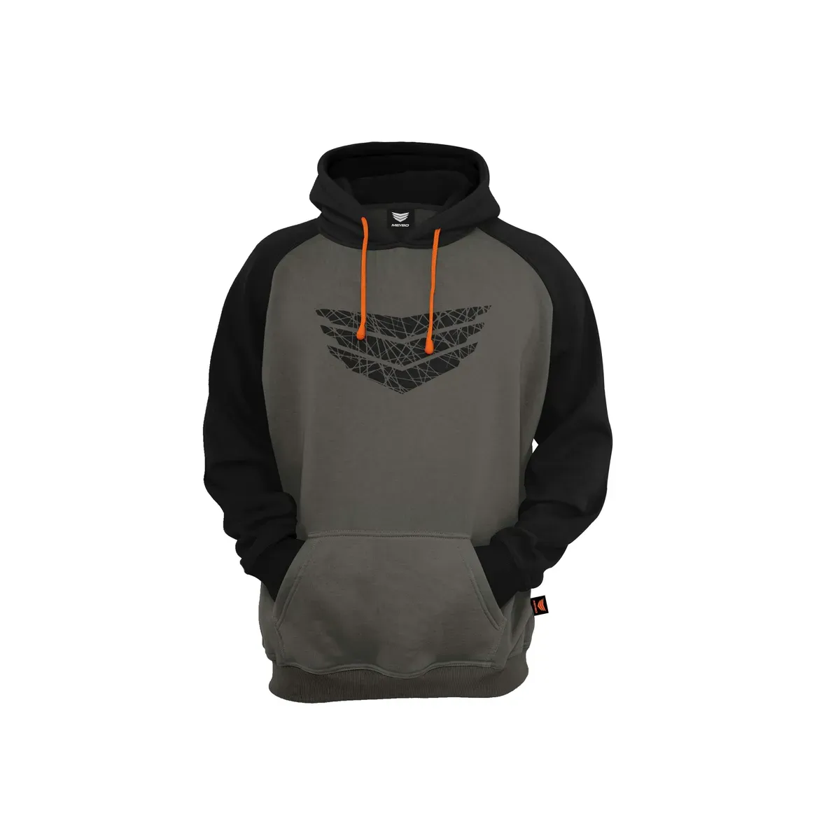 Meybo Flight Hoodie V1 Anthracite/Black - Youth Large