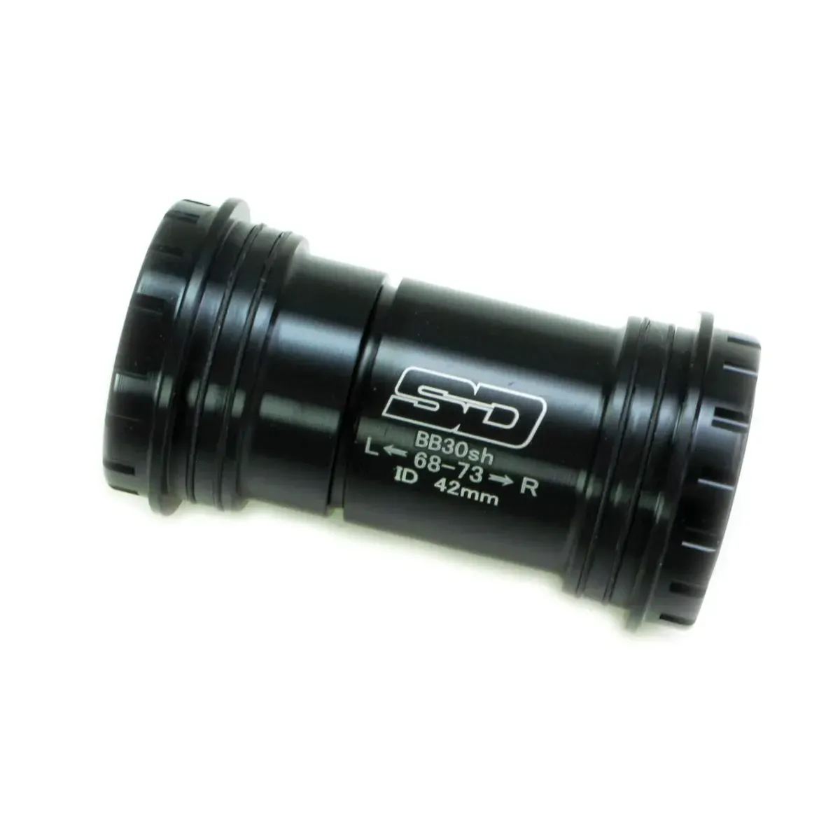 SD Bottom Bracket Threaded Lock BB30 Black - 24 mm