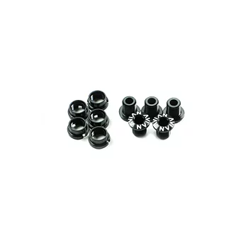 Avian Alloy Chainring Bolts Black - Short