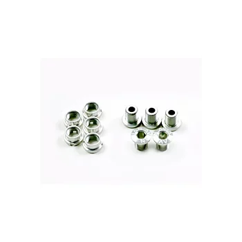 Avian Alloy Chainring Bolts Silver - Short