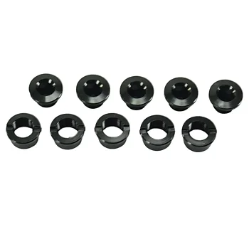 SD Alloy Chainring Bolts, set of 5 Black 5,5 mm