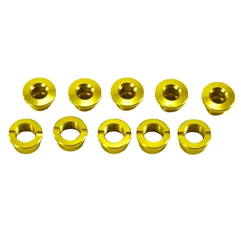 SD Alloy Chainring Bolts, set of 5 Gold 5,5 mm