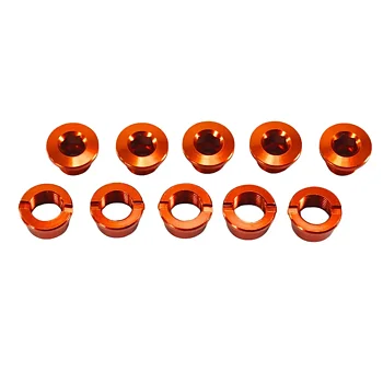 SD Alloy Chainring Bolts, set of 5 Orange 5,5 mm
