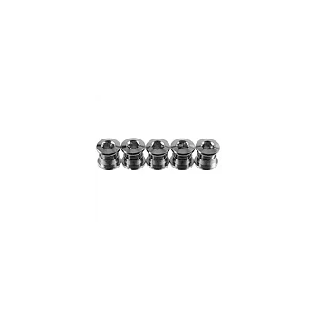 SD Cr-Mo Chainring Bolts, set of 5 Chrome - 10 mm