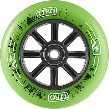 Longway Tyro Nylon Core Sparkcykel Hjul -  Färg: Grön
