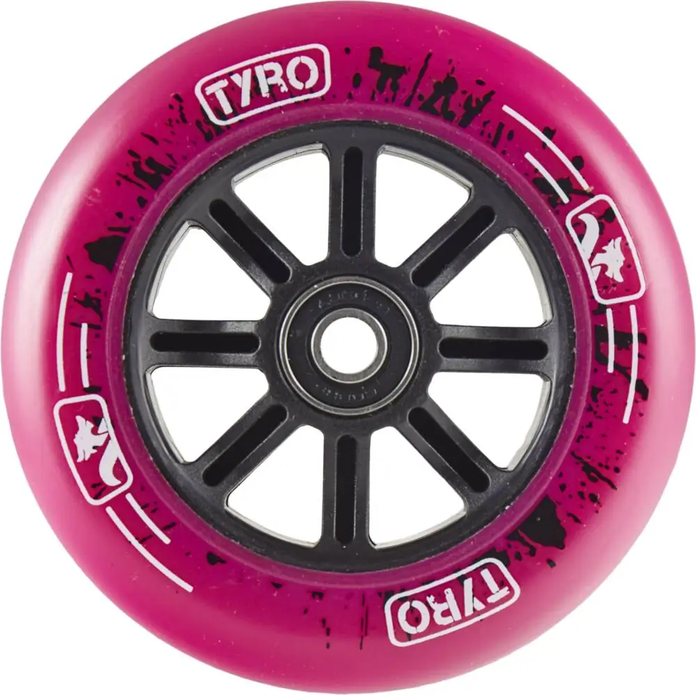 Longway Tyro Nylon Core Sparkcykel Hjul -  Färg: Rosa