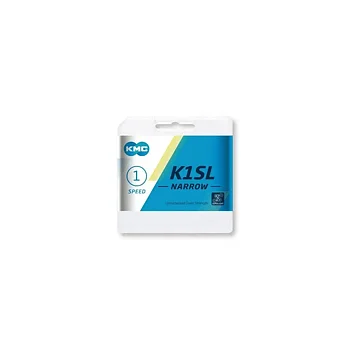 Kmc K1SL narrow 3/32 Ti-N Chain Silver