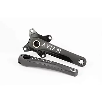 Avian Cadence 2-Pc Crankset  Black - 177,5 mm