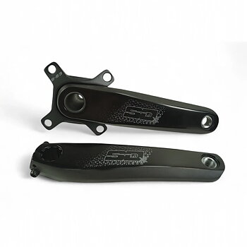 SD B-83 Hollow Crankset 4 Hole Black - 175 mm