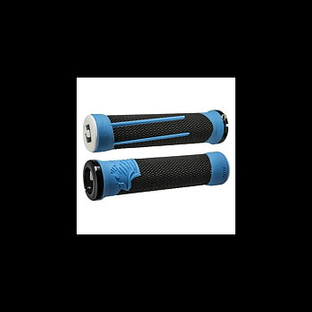 Odi Ag-2 V2.1 Lock-On Grips Black/Blue W/Black Clamps