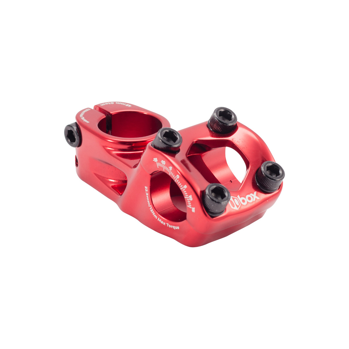 BOX TWO TOP LOAD 1 INCH STEM 40MM RED