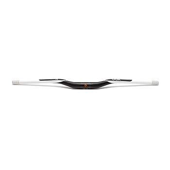 BOX ONE DH HANDLEBAR WHITE 760MM WIDTH 15MM RISE