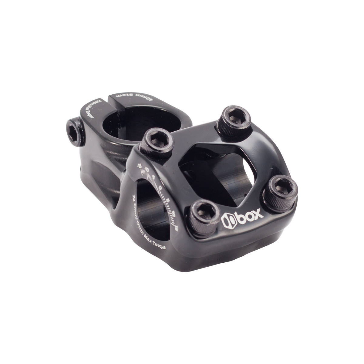 BOX TWO TOP LOAD 1 INCH STEM 40MM BLACK