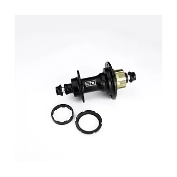 SD Ace Expert Cassette Hub Black - 28 Hole