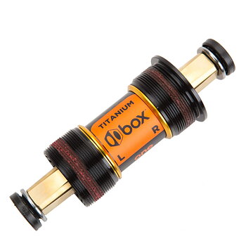 BOX ONE BOTTOM BRACKET SQUARE-TAPER TITANIUM/CARBON 113 MM