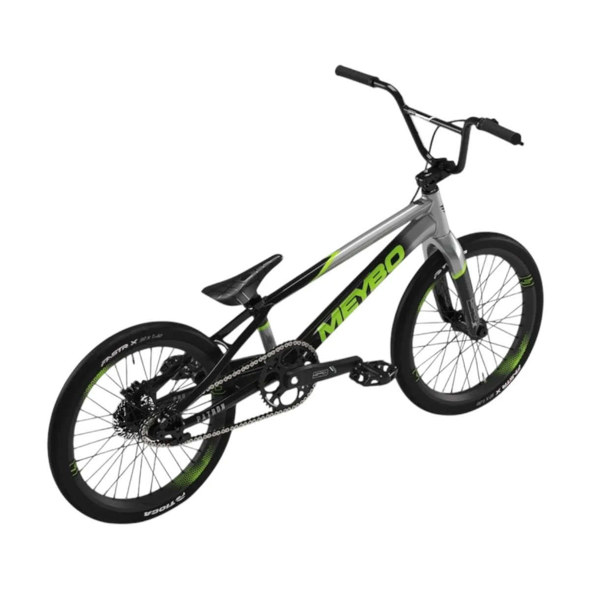 Meybo 2026 Patron Bike Black/Grey/Lime - Pro 22.