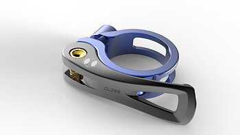  BOX Helix QR seat clamp 31.8 blue