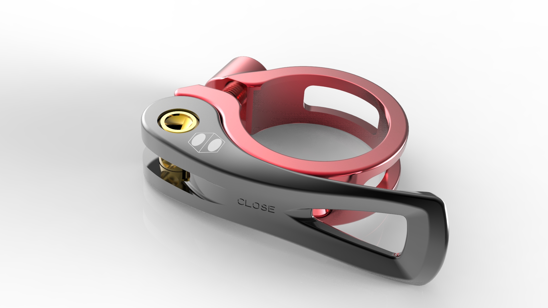  BOX Helix QR seat clamp 31.8 red
