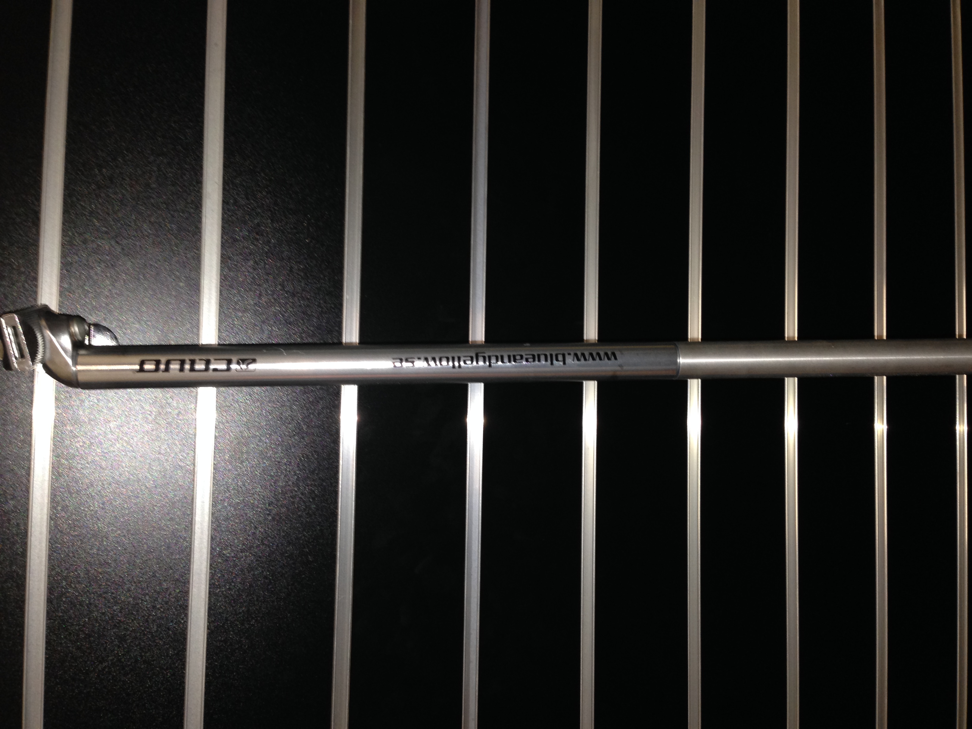 Sadelstolpe förlängd 26,8 mm