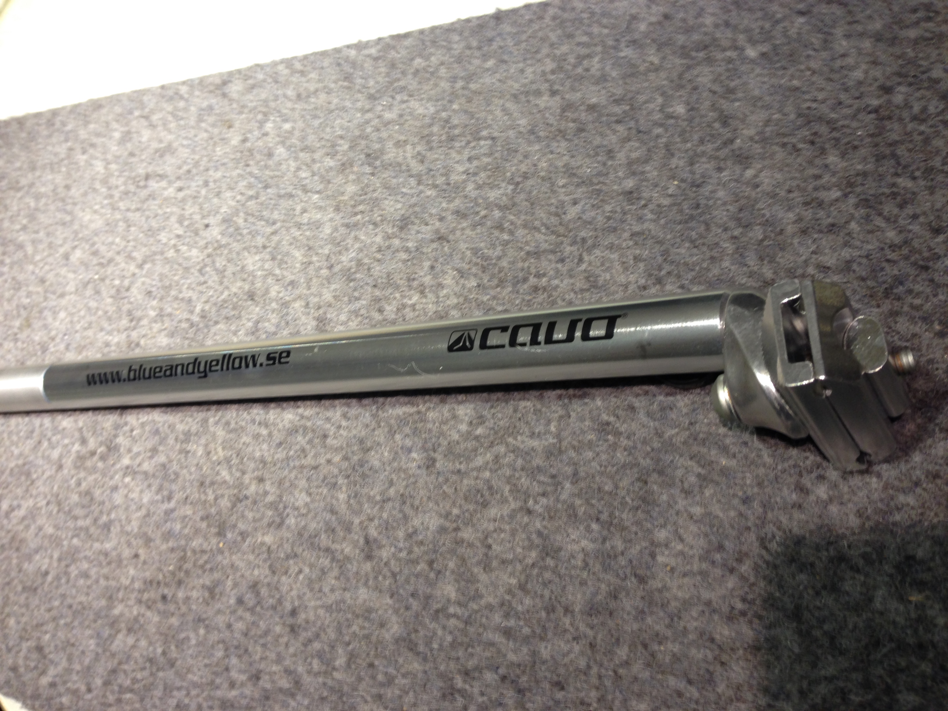 Sadelstolpe förlängd 26,8 mm - 2