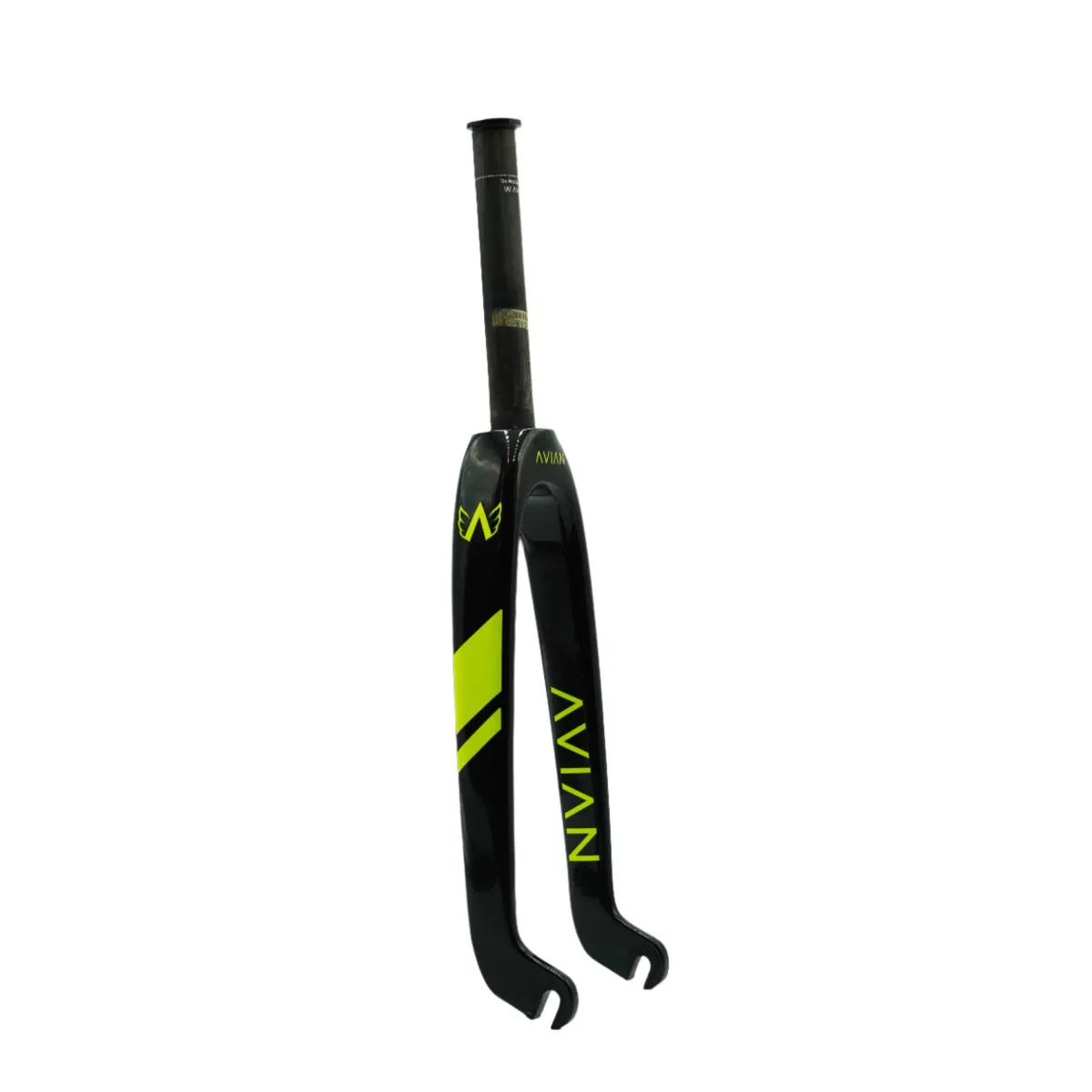 Avian Versus Youth Carbon Fork 10mm Gloss Neon Yellow 20"