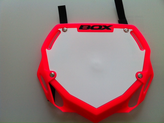  BOX Phase 1 number plate large pink