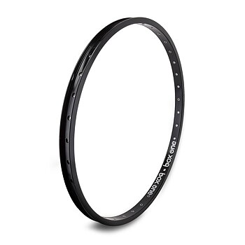 BOX ONE RIM BLACK 24 X 1 1/8 28 HOLE REAR