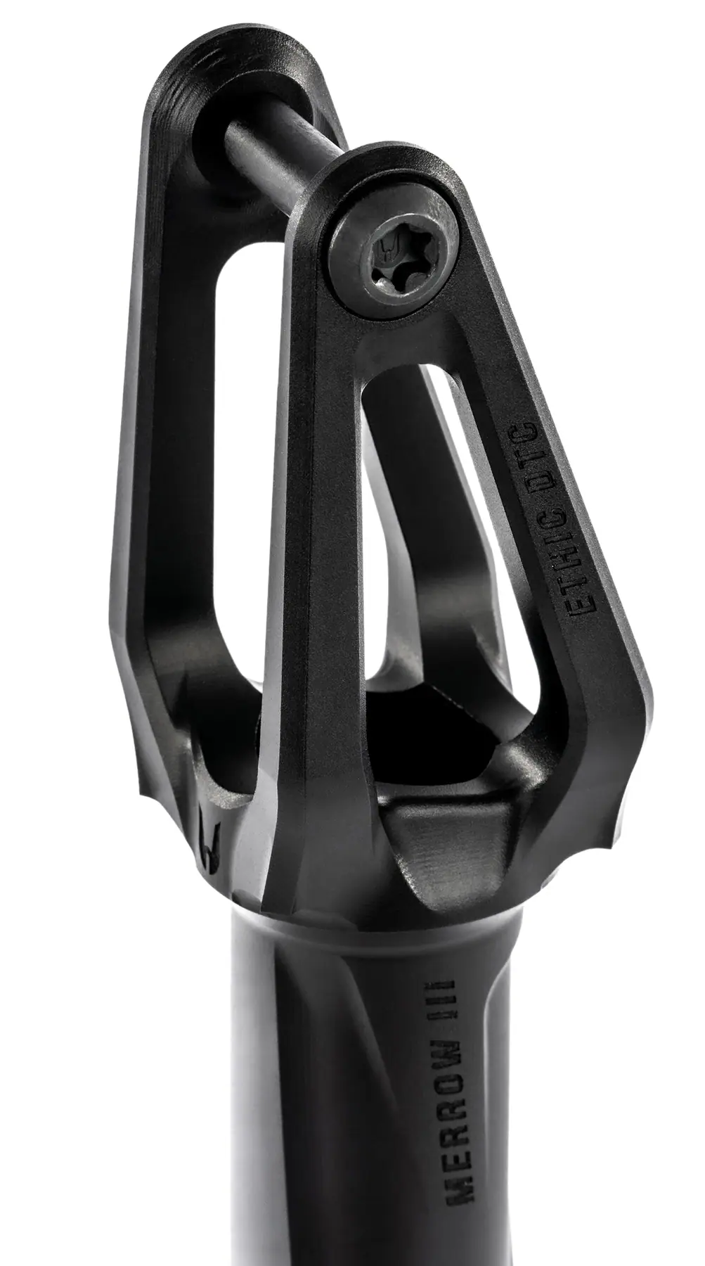 Ethic Merrow V3 IHC Framgaffel Kickbike -  Färg: Svart - 2