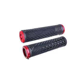 Odi Connor Fields Grip v2.1 Lock-On Pearl Black/Red