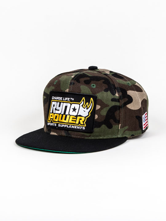 Ryno Power, Hat Camo Bill Snapback