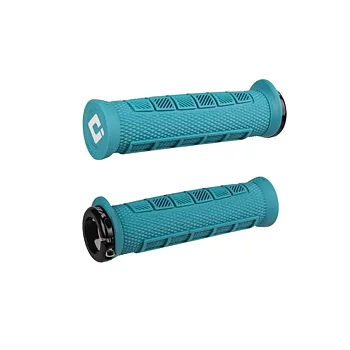 Odi Elite Pro Lock-On Grips Turquoise/Black Clamps