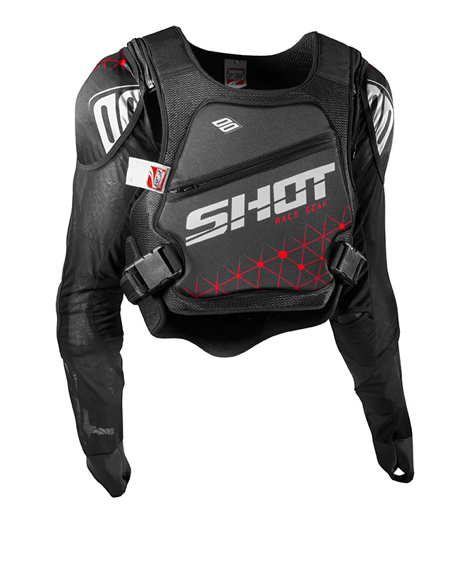 Shot, SKYDDSJACKA ULTRALIGHT BLACK/GREY, VUXEN, M
