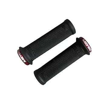 ODI Mini Ruffian Meybo V2.1 Lock-On Grips Black/Red Clamps
