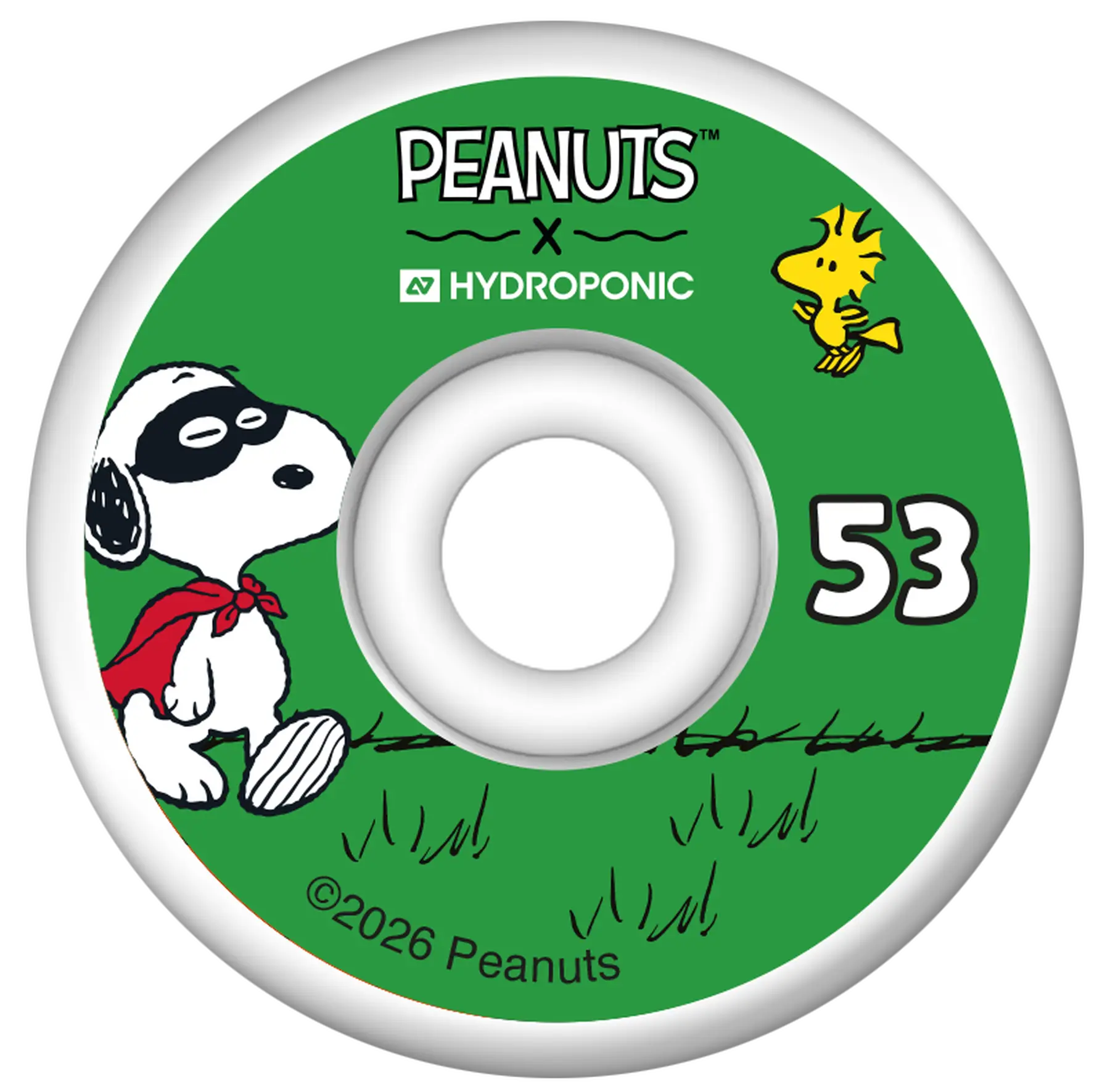 Hydroponic x Peanuts Skateboard Hjul -  Färg: Snoopy Super
