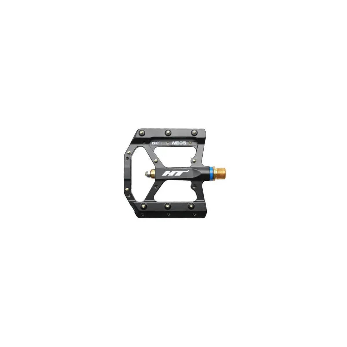 HT ME03T Evomag Pedal Titanium Axle Black