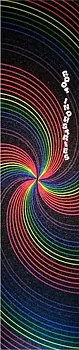 Root Industries Psychedelic 6.5" Kickbike Griptape -  Färg: Grön
