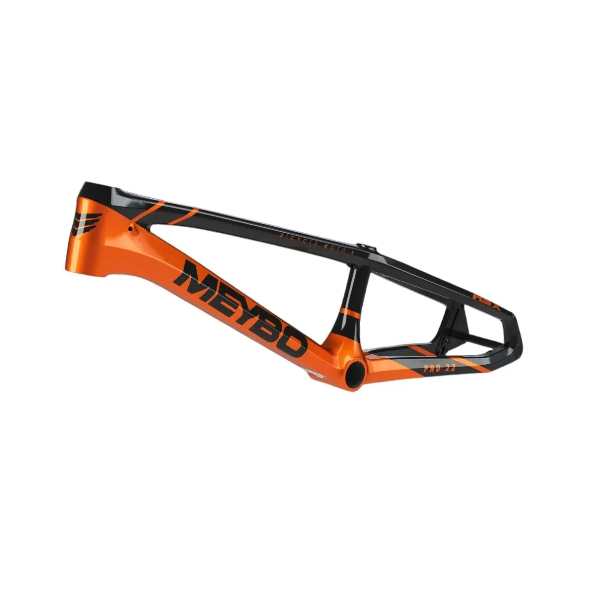 Meybo 2025 HSX Carbon Bmx Race Frame Black/Orange - Expert