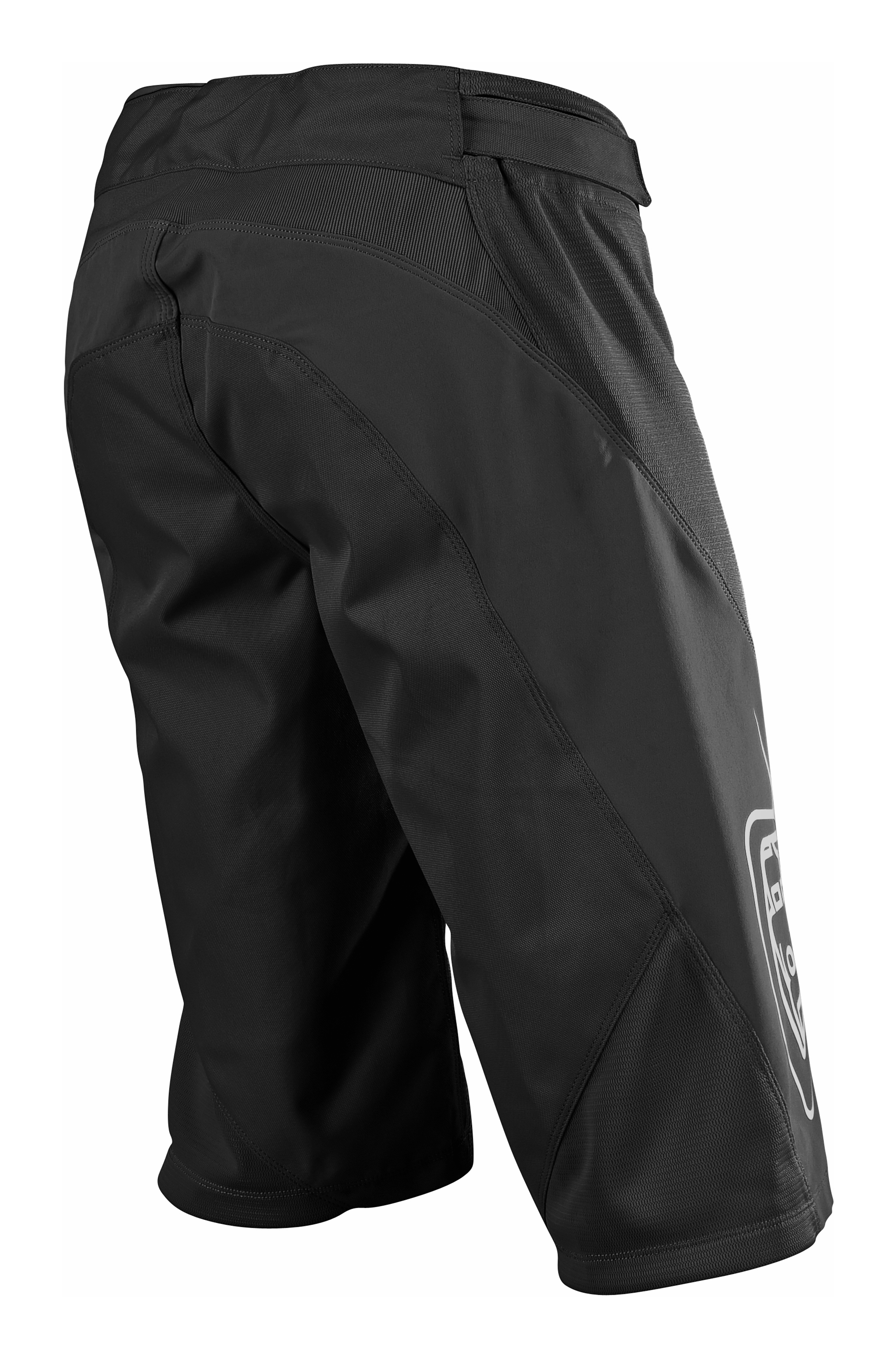 YOUTH SPRINT SHORT NO LINER SOLID BLACK - 2