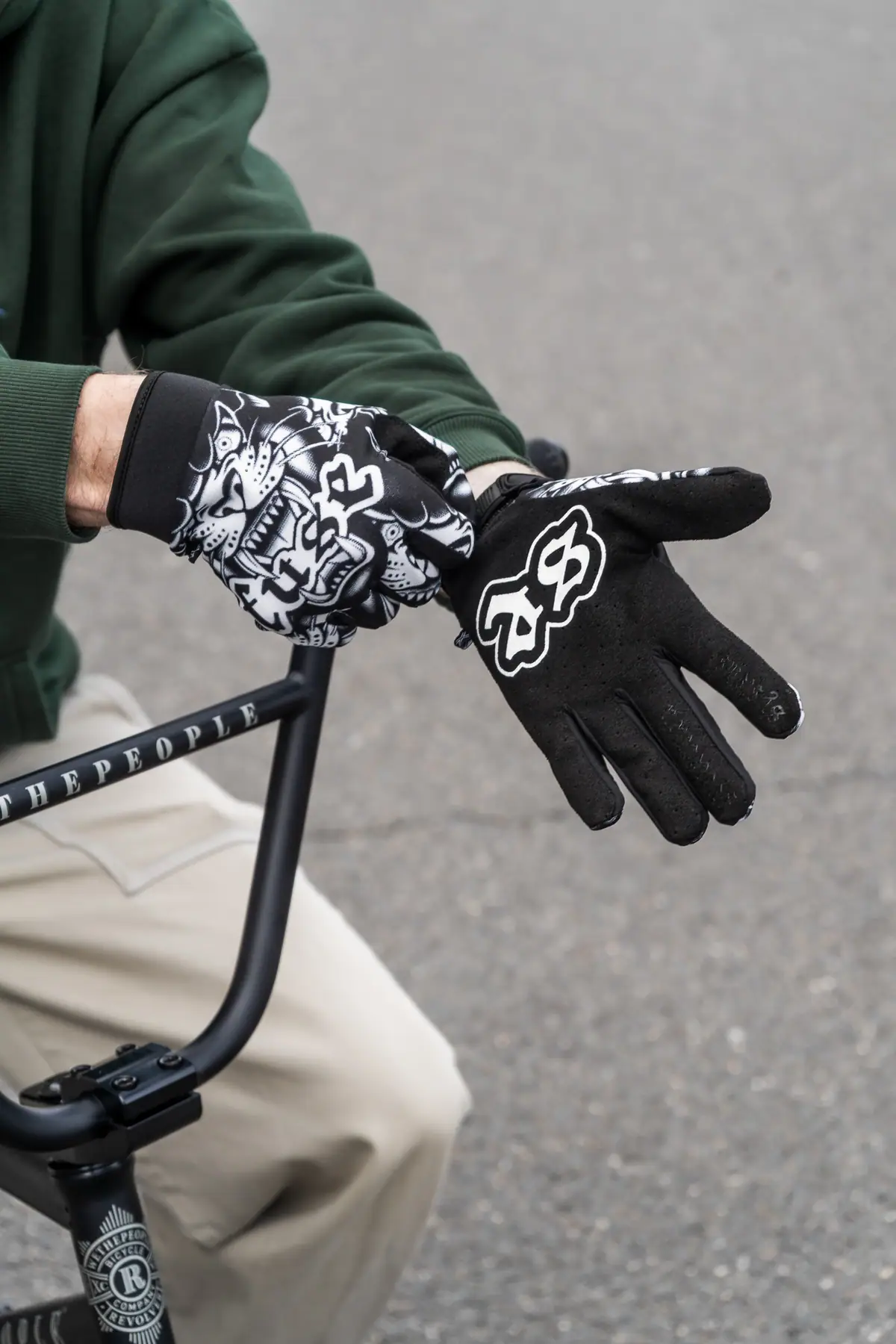 Fuse Alpha BMX Handskar -  Färg: Jaguar White - Storlek: S - 4