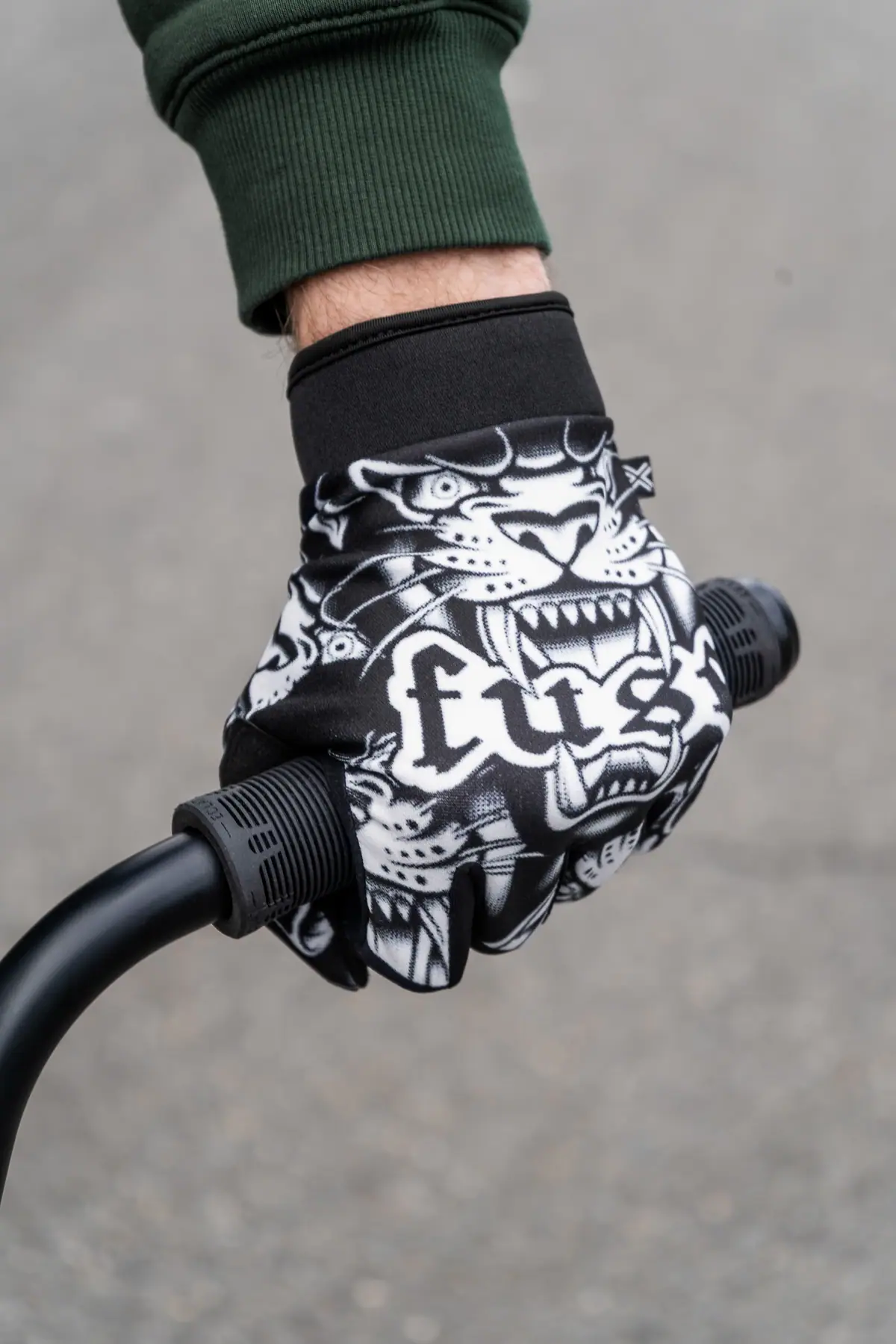 Fuse Alpha BMX Handskar -  Färg: Jaguar White - Storlek: L - 5