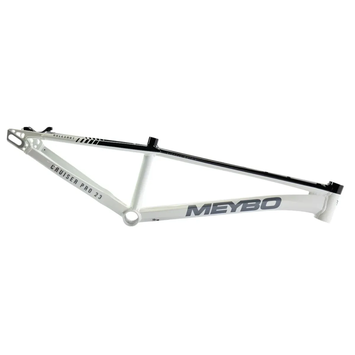 Meybo 2025 Holeshot Bmx Race Frame White/Black/Grey - Cruiser Pro 23