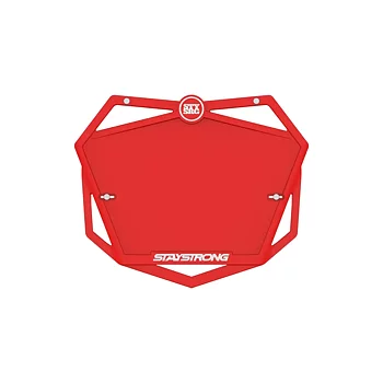 Stay Strong Plate Red Pro