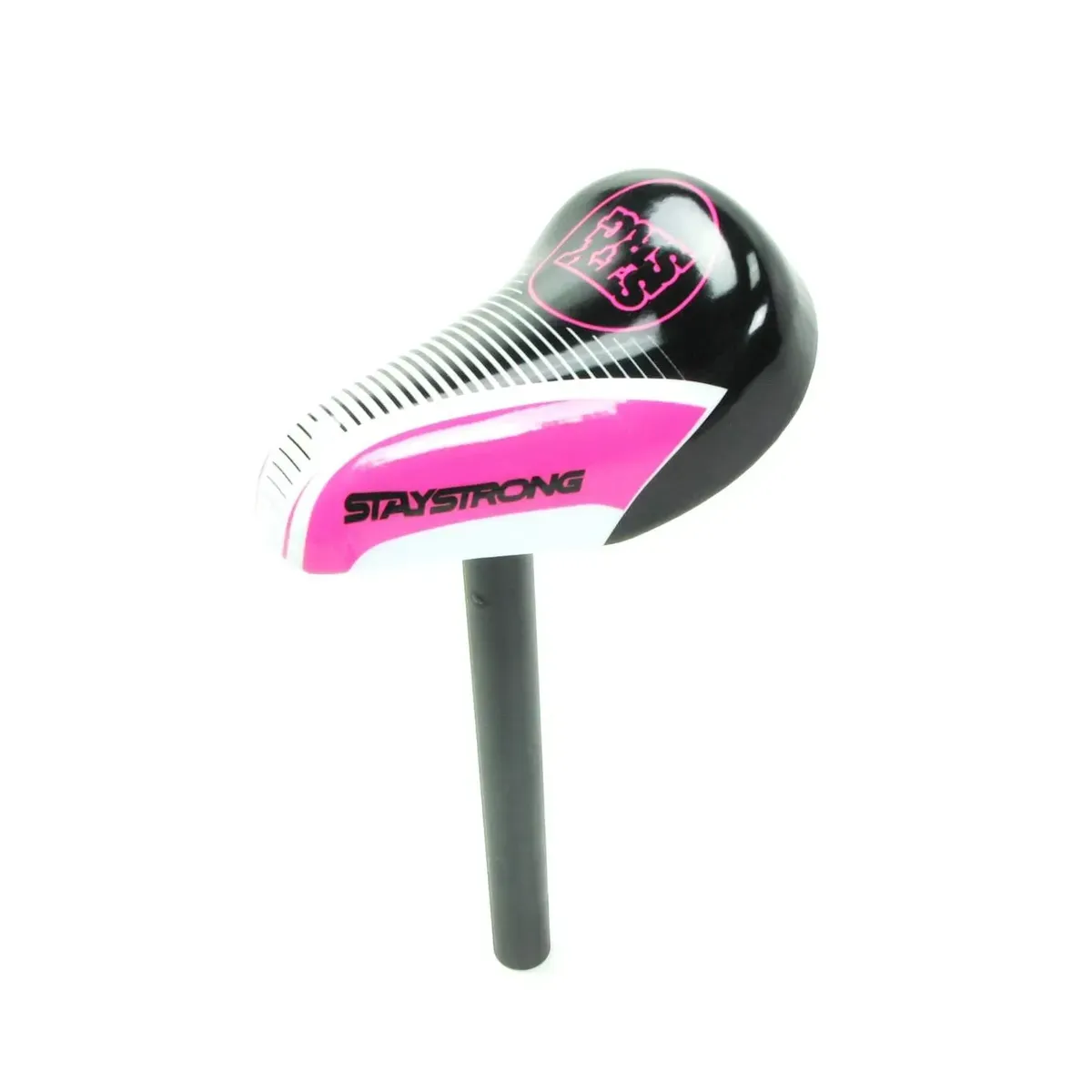Stay Strong Race Dvsn Mini Seat/Post Combo  Black/Pink