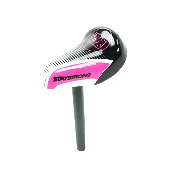 Stay Strong Race Dvsn Mini Seat/Post Combo  Black/Pink