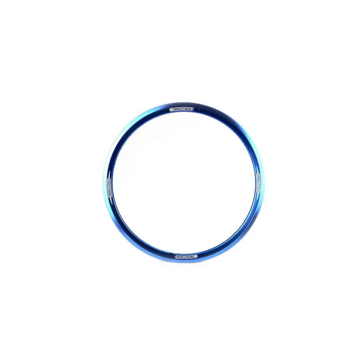 Stay Strong Rim Front 36 Hole Blue 20" x 1.75