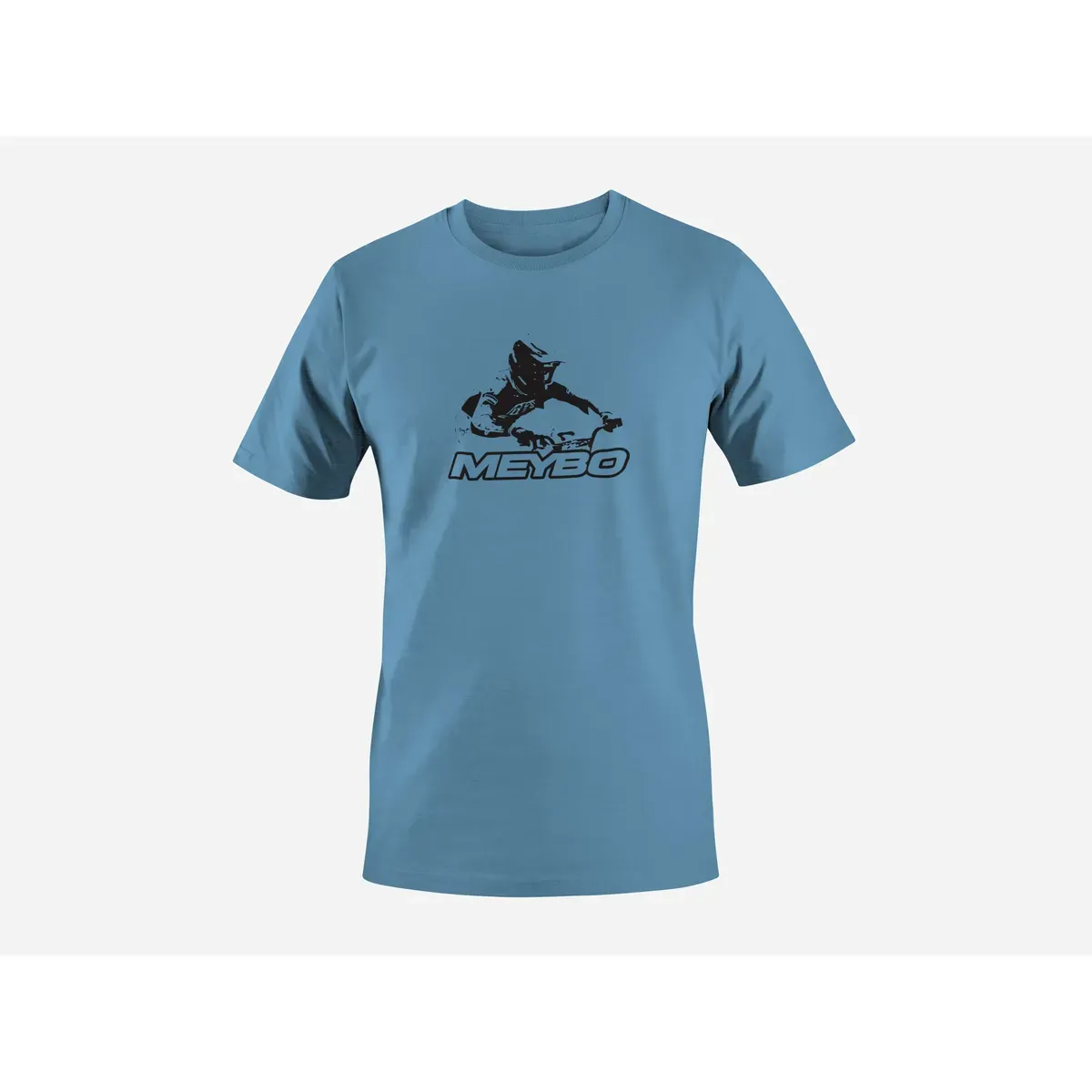 Meybo Race Tee Sky Blue - Youth X-Large