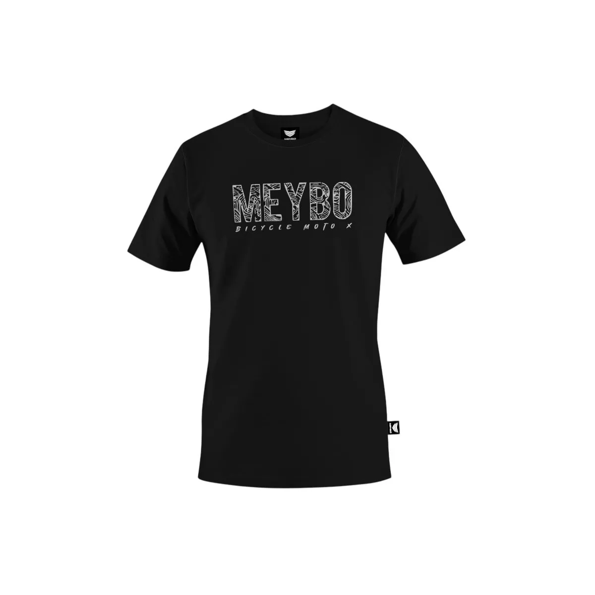 Meybo Roasted Tee V1 Black - Youth Small