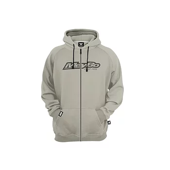 Meybo Vintage25 Zipped Hoodie V1 Grey - Youth Medium