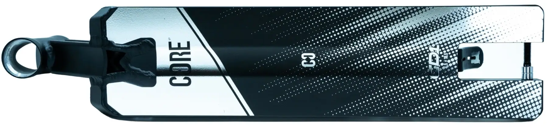 CORE CD1 Kickbike Deck -  Färg: Svart/Silver - Storlek: 19" - 2