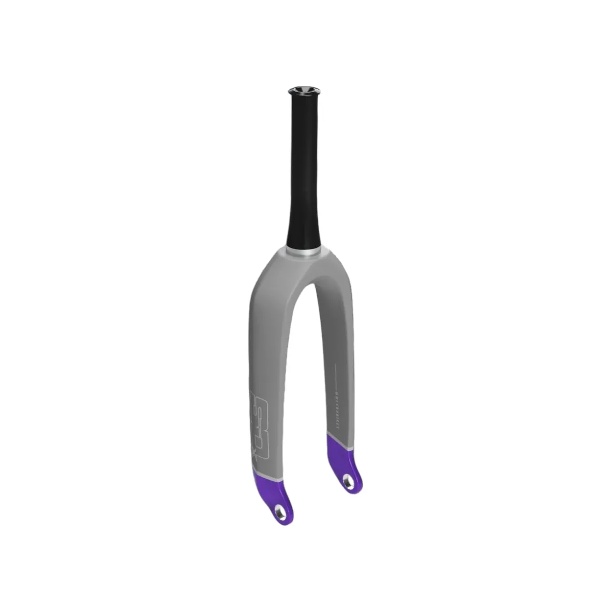 SD Carbon Fork V2 Expert, 10 mm Matte Grey/Grey/Purple